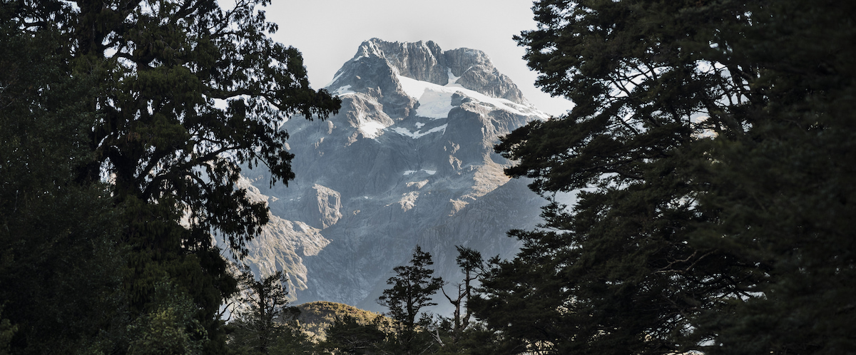 Mount Madeline with snow