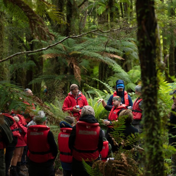 Hollyford jamestown guide talking