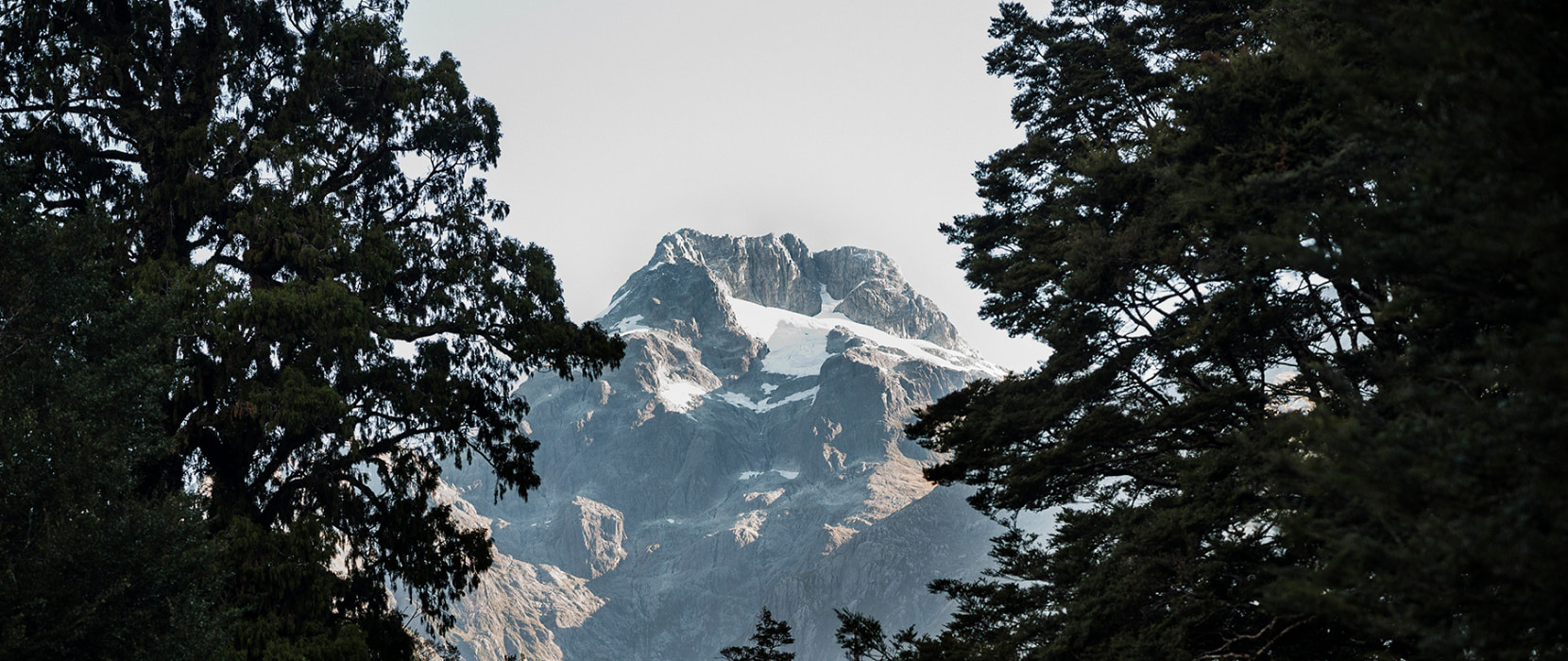 Mount Madeline with snow