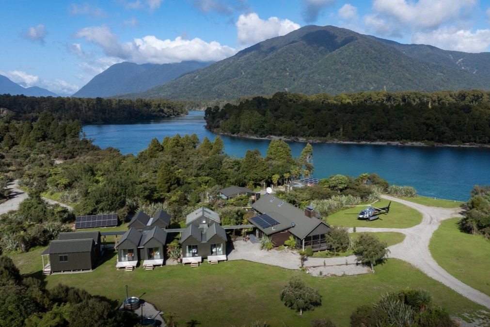 HWE Waitai Lodge From air   Medium
